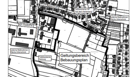 Satzungsbeschluss Zum Bebauungsplan Rosenstra E B Der Stadt