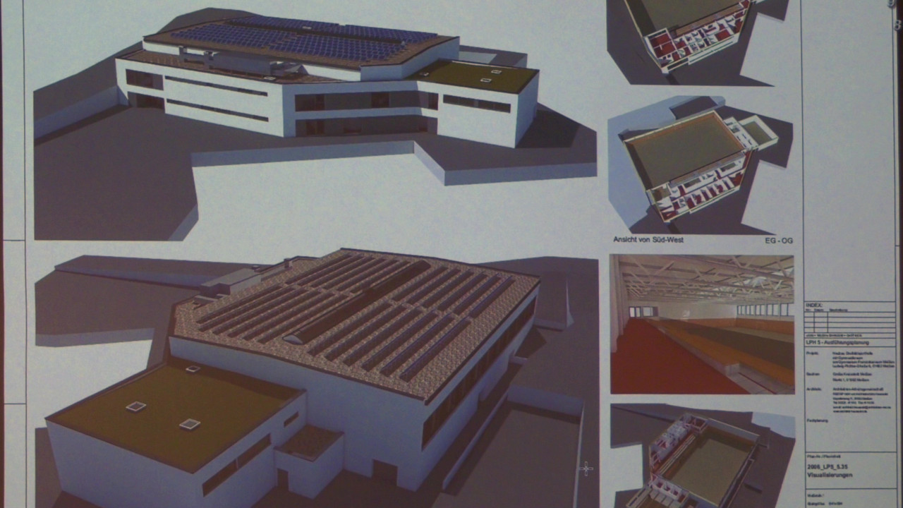 Startschuss für neue Dreifeldhalle