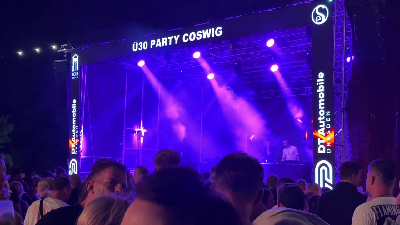 Ausverkaufte Ü30-Party in Coswig