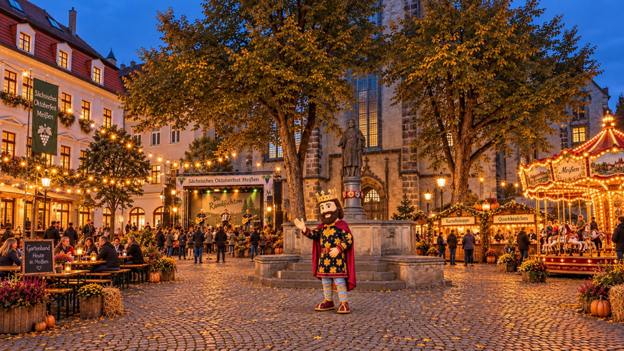 Meißen feiert Premiere beim Oktoberfest