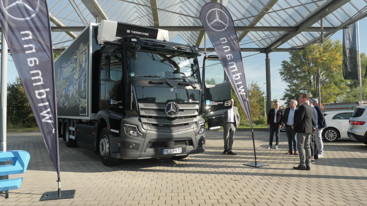 Erster E-Truck für die BÄKO Ost