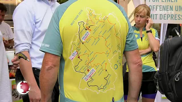 Mit Offenheit unterwegs: Auf der MUT-TOUR wird über Depressionen aufgeklärt