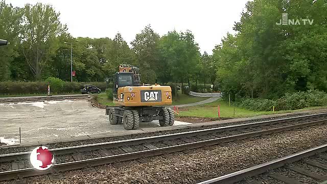 Gesperrt: Radfahrer müssen sich auf dem Saaleradweg auf Umleitungen einstellen