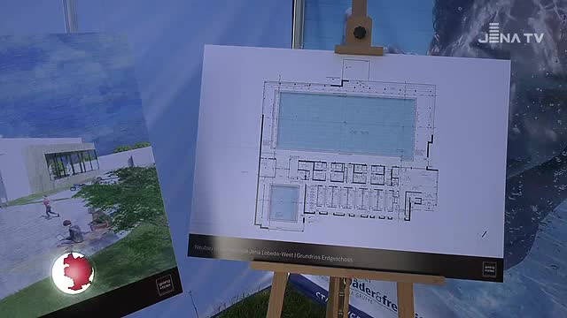 Vorstellung: In Lobeda wurde heute über den aktuellen Stand der neuen Schwimmhalle informiert