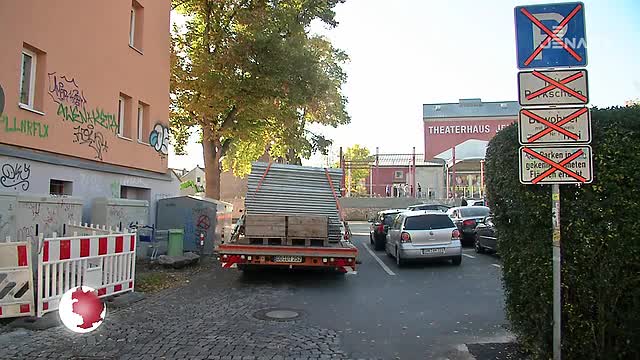 Einrichtung: Am Engelplatz begannen die Arbeiten für den Bibliotheks- und Bürgerservice-Neubau 