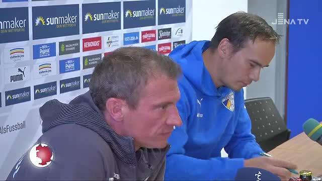 Umgestellt: Der FC Carl Zeiss Jena muss am Samstag sein erstes Spiel mit Ersatztrainer bestreiten