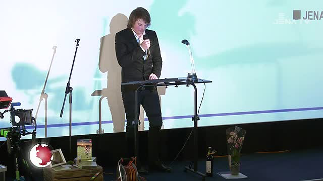 Walter-Dexel-Stipendium: Der Filmemacher David Cebulla nahm den Preis entgegen