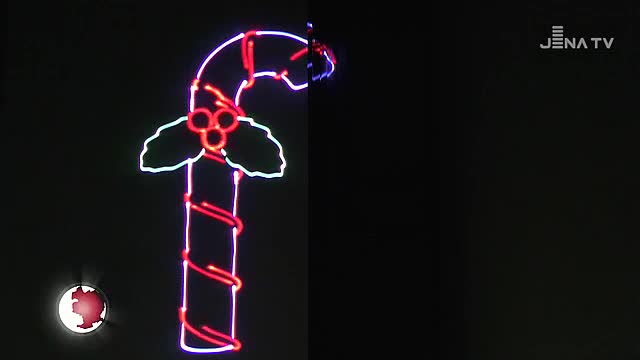 Laser-Show: Die Wohnungsgenossenschaft „Carl Zeiss“ lädt in den Sonnenhof ein