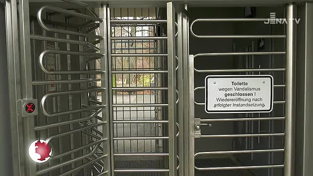 Vandalismus im Paradies: Die städtische Toilettenanlage musste wieder geschlossen werden