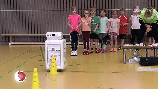 In Bewegung: Bei der Aktion „ASI Kindersprint“ wird das schnellste Grundschulkind gesucht