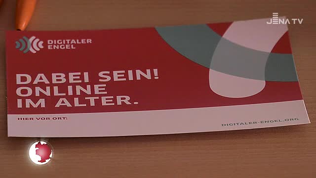 Hilfestellung: Das Infomobil „Digitaler Engel“ machte im AWO-Mehrgenerationenhaus Station