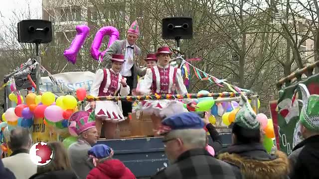 Geschmückt: Winzerla lud zum traditionellen Faschingsumzug