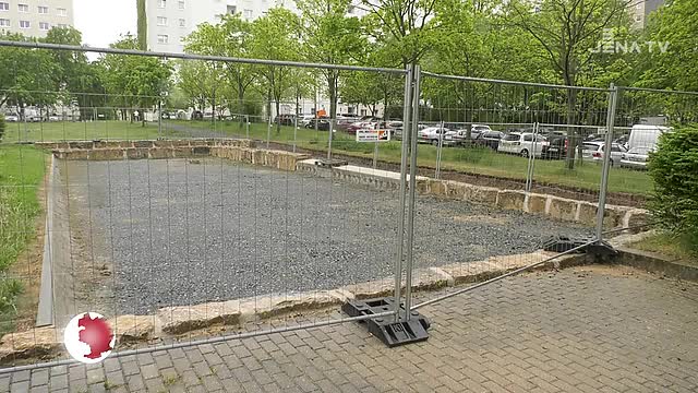 Freizeit: Der Spielplatz am Allendeplatz in Lobeda-Ost soll Ende Juni eröffnet werden 
