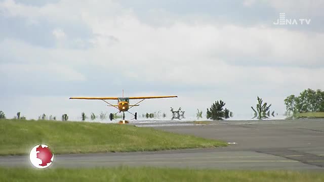 In der Luft: Beim 7. Internationalen Cessna-Treffen gab es einen Teilnehmerrekord
