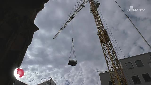 Sanierung: Auf dem Dach des Stadtmuseums wurde eine neue Klimaanlage installiert 