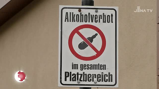 Verbotszone: Rund um die Friedrich-Schiller-Schule in Winzerla wird das Trinken von Alkohol untersagt