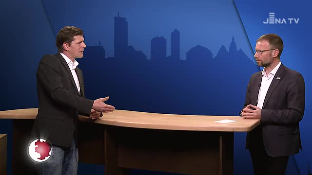 Im Gespräch: Oberbürgermeister Dr. Thomas Nitzsche stellt sich Fragen rund um die Corona-Pandemie