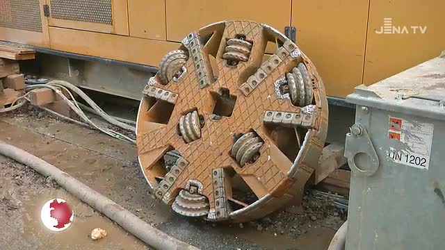 Regenwasserkanal: In Wenigenjena kam ein Spezialbohrverfahren zum Einsatz