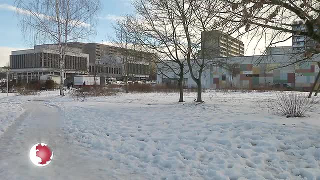 Investition: Nach einem Rechtsstreit startete am  Allendeplatz in Lobeda-Ost die Bauvorbereitung 