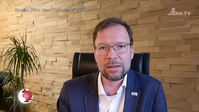 VideoBotschaft Oberbürgermeister Thomas Nitzsche spricht u.a. über