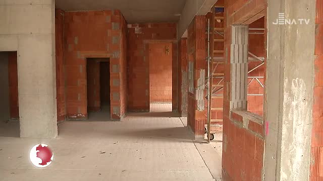 Baufortschritt am Jugendzentrum: In Lobeda wächst der Treffpunkt-Neubau in die Höhe 