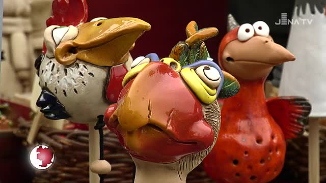 Bilder des Tages: Auf dem Töpfermarkt kamen Keramiker, Töpfermeister und Besucher zusammen