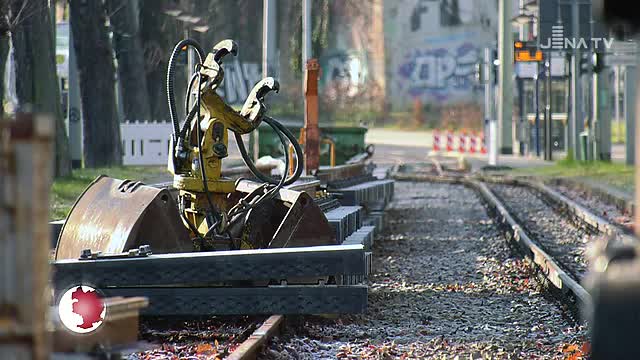 Verzögert: Der Neubau der Leutrabrücke kann nicht vor Ende Januar vollendet werden