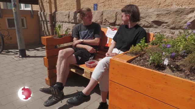 Selbstgebaute Holzkonstruktion: Das Hochbeet am Magdelstieg soll entfernt werden