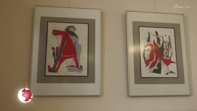 Ausstellung im Uni-Institut: Die Jenaer Künstlerin Maria Prechtl präsentiert eine Auswahl ihrer Werke 