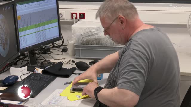 Wirtschaftsförderung bei Jenetric GmbH: Das Unternehmen stellte neue Produktentwicklungen vor 