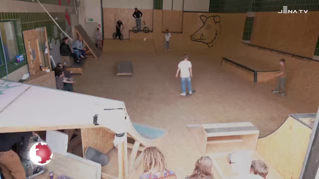 Erste Rollsporthalle: Auf dem Gelände des ehemaligen Schlachthofs ist der Verein Crossroads aktiv 