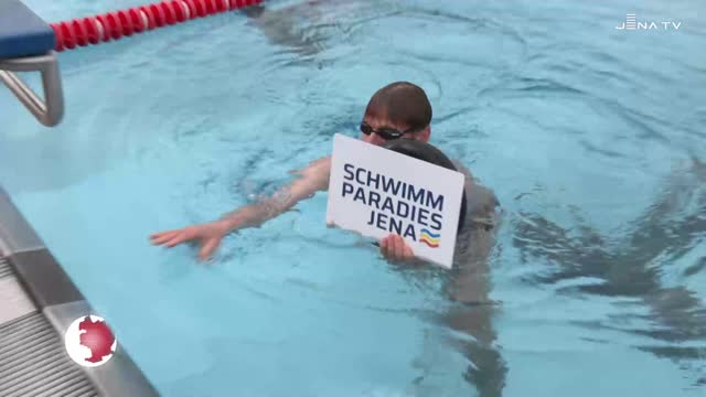 Kreativ benannt – Die neue Sportschwimmhalle heißt „Schwimmparadies Jena“