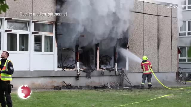 Flüchtlingsunterkunft evakuiert – Der Brand in Apolda führte zu einem Toten