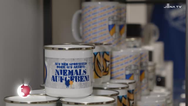 Neueröffnung - Gemeinsamer Fanstore von FC Carl Zeiss Jena und Medipolis SC Jena 