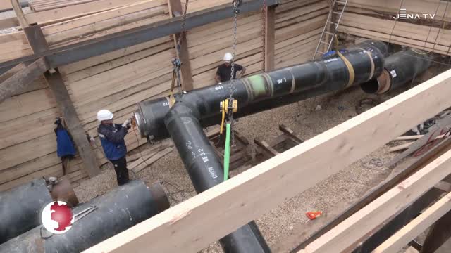 Fernwärme-Leitungen ausgetauscht – Die Baumaßnahme in der Weigelstraße geht in eine neue Phase über