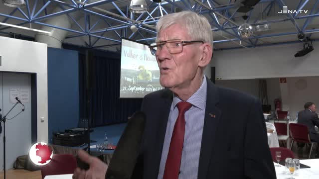 Jubiläumsfeier - Volker Blumentritt ist seit 25 Jahren Ortsteilbürgermeister in Lobeda