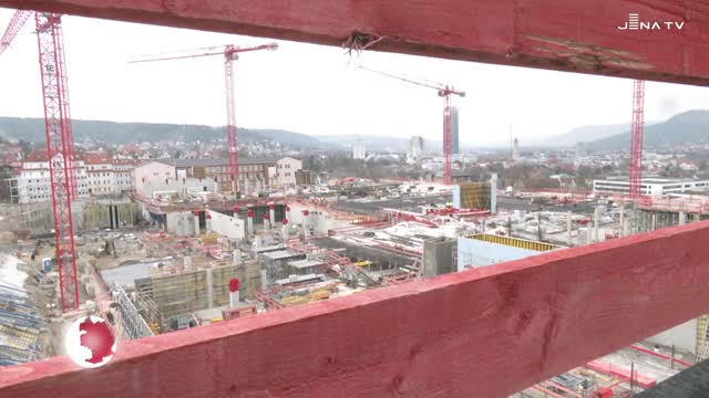 ZEISS-Baustelle – Erste Rohbauten wachsen im Zeitplan