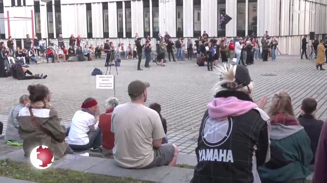 Demonstration "Demokratie verteidigen"