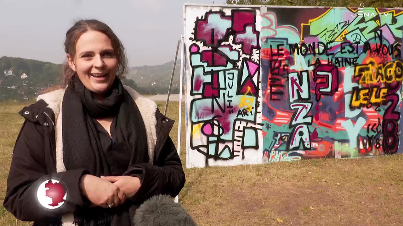 Graffiti-Wand – Legaler Freiraum für Streetart auf dem Friedensberg