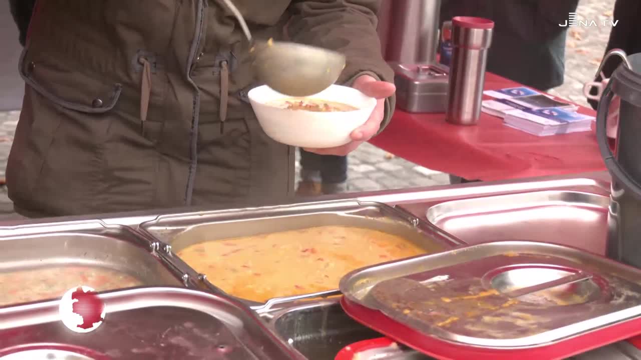Suppenaktion - „Einmal essen macht zweimal satt“