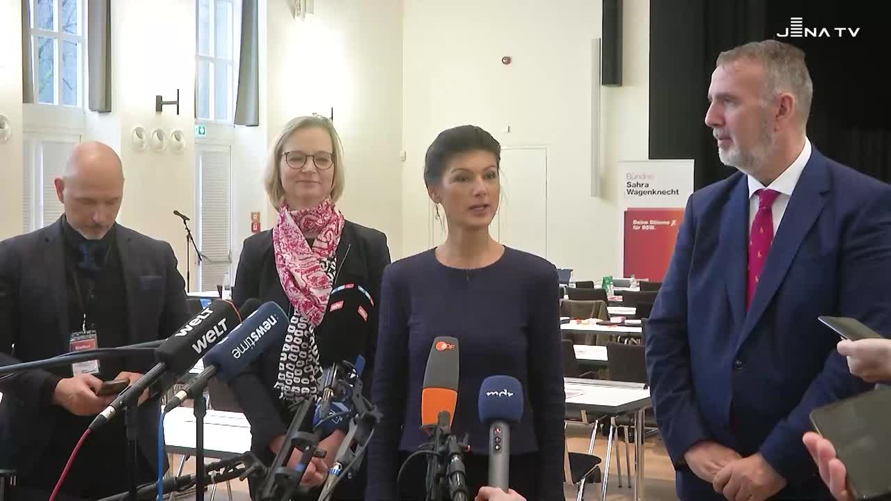 Bericht aus Erfurt - Landespresskonferenz BSW in Ilmenau 07.12.2024