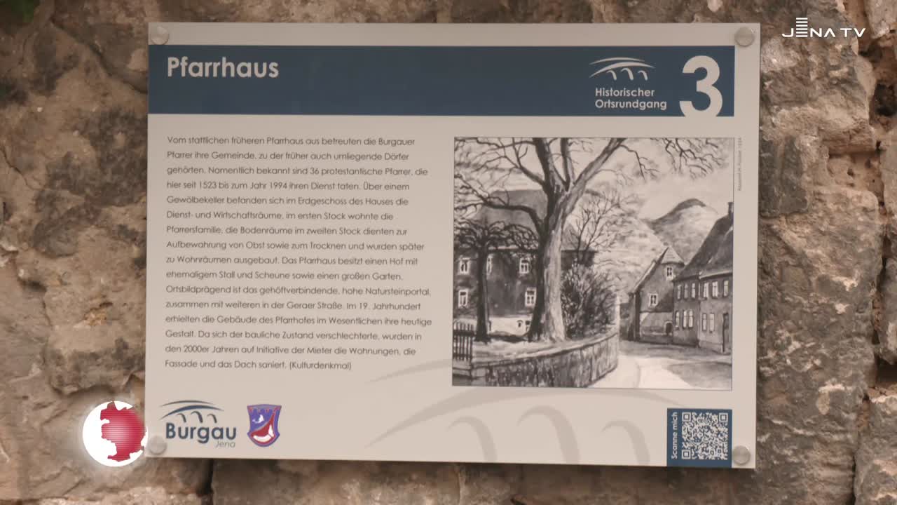 Historischer Ortsrundgang – Zehn denkmalgeschützte Bauwerke in Burgau