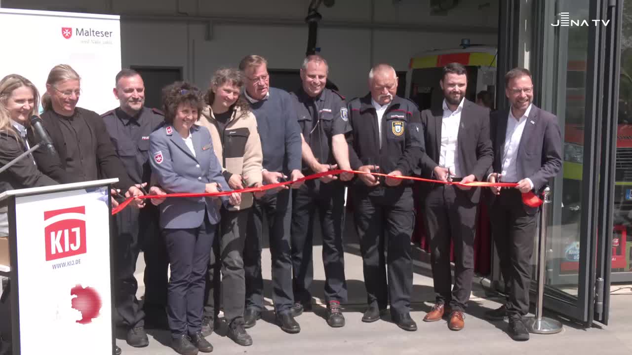 Eingeweiht – Neue Feuer- und Rettungswache in Zwätzen