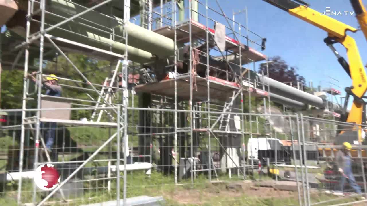 Gestartet: Die Bauarbeiten am Fernwärmenetz verlaufen planmäßig