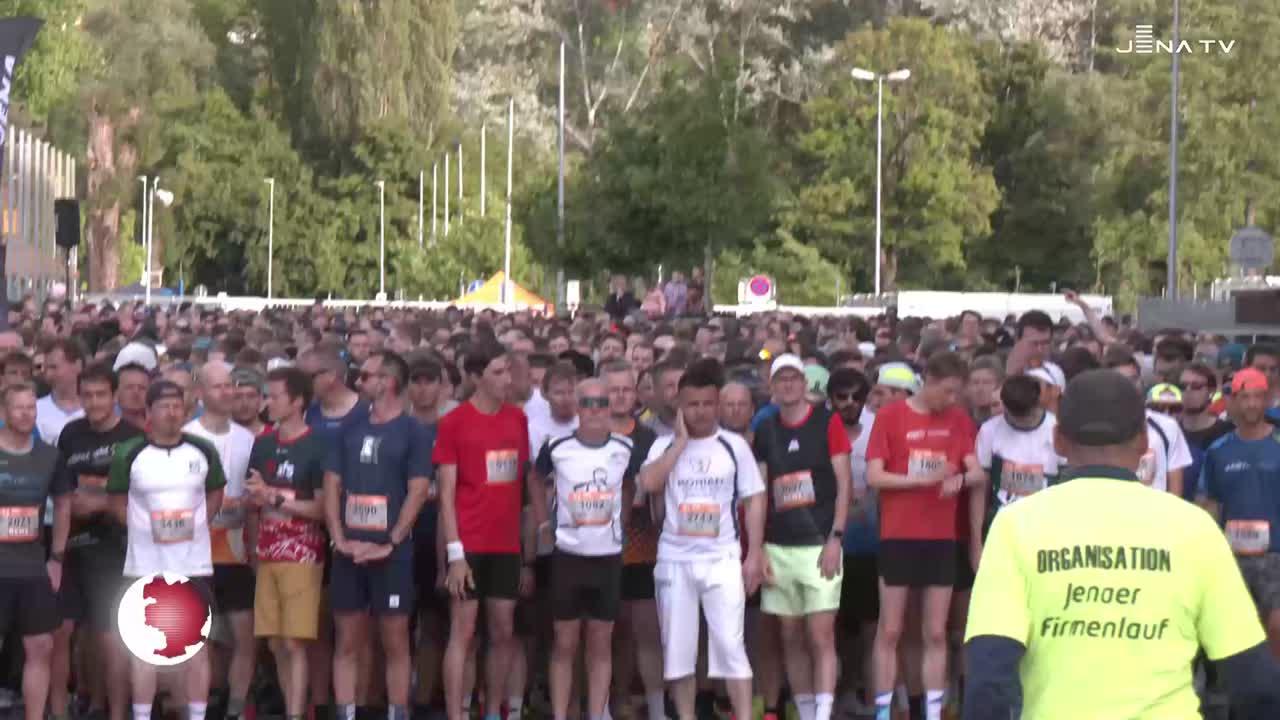 Rekordbeteiligung: 3.500 Teilnehmer beim 14. Jenaer Firmenlauf