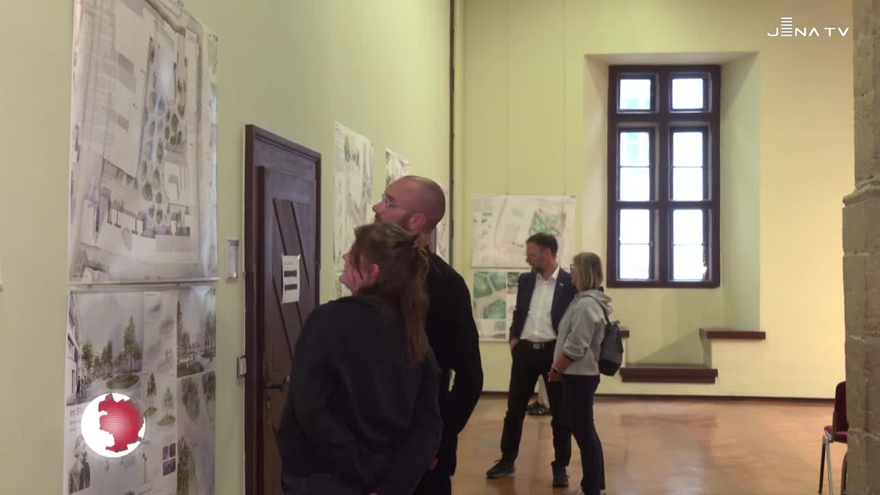 Ernst-Abbe-Platz – Entwürfe für klimagerechten Umbau vorgestellt