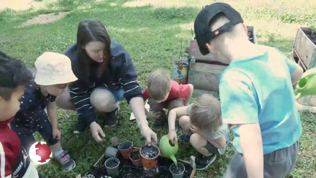 Umweltpreis – Kita Bertolla für kreative Blumentöpfe ausgezeichnet
