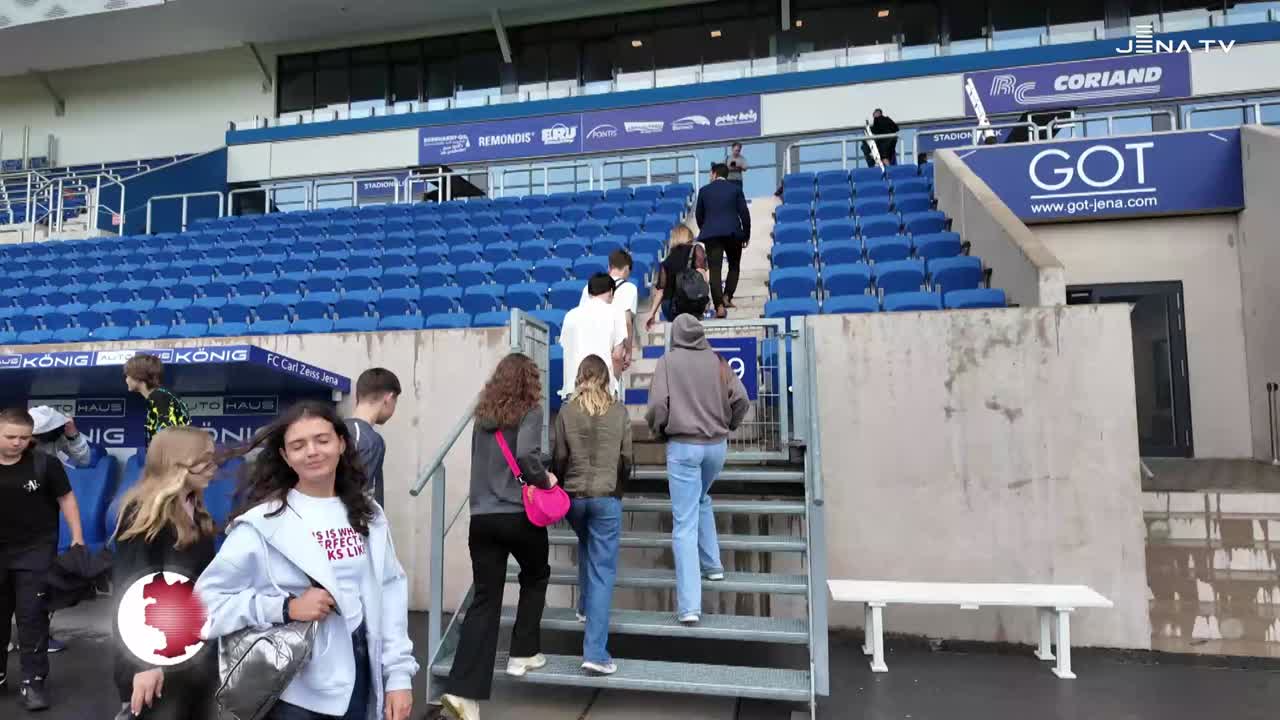 Ferienaufenthalt – Kinder aus Brovary besuchen die ad hoc arena