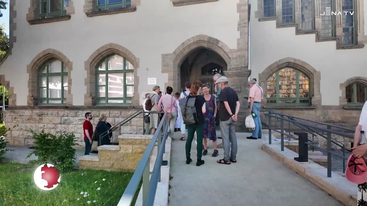 Gedenktafel – Erinnerung an Helene Petrenz, die erste Bibliothekarin Jenas