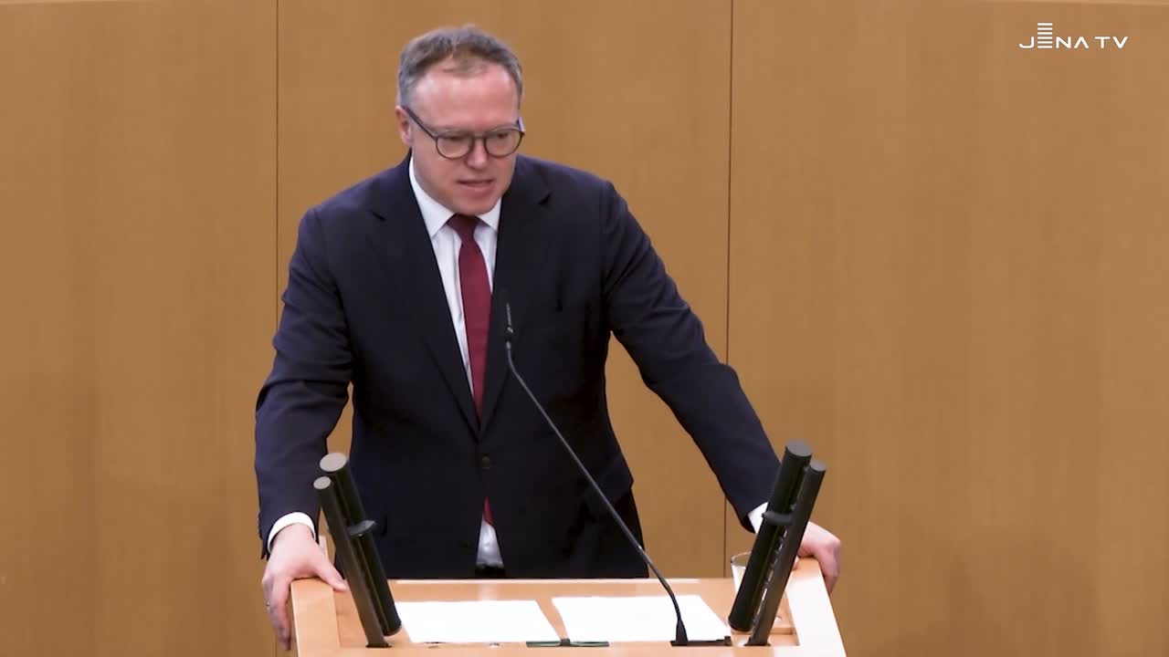 Bericht aus Erfurt - Regierungserklärung Mario Voigt Bericht aus Erfurt - Regierungserklärung Mario Voigt
